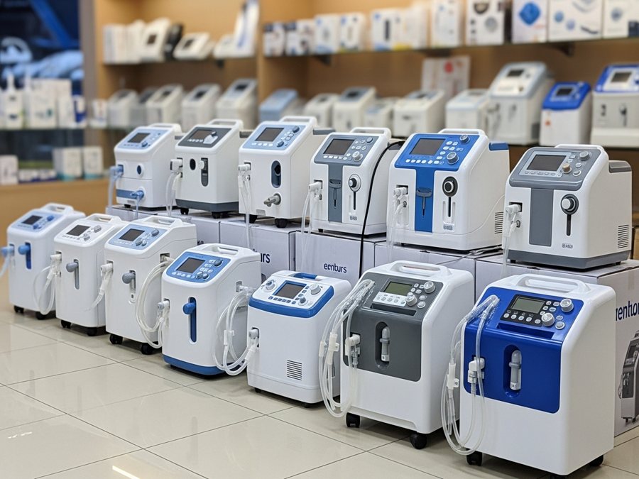 Baterías y accesorios para concentradores
